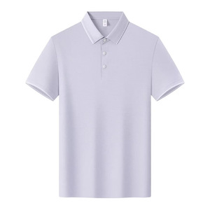 Quick Dry Nylon Polo Shirt Men Summer Thin Knitted Business Outdoor Use - Product Image 5