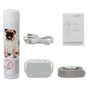 <span class=keywords><strong>Collier</strong></span> de dressage pour chien rechargeable avec télécommande, <span class=keywords><strong>anti</strong></span>-<span class=keywords><strong>aboiement</strong></span>, sans choc, bip et vibration, étanche IPX5, portée 300M - Product Image 2