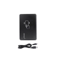 Lector de tarjetas inteligente RFID 125KHz 13,56 MHz ID IC Control de acceso de doble frecuencia Lector de programador cifrado con interfaz USB