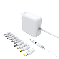Adaptor Daya Universal Tipe Dinding 90W 8 Jenis Konektor untuk HP,Acer,Asus,lenovo,Dell Dll. Colokan AU,EU,US,UK