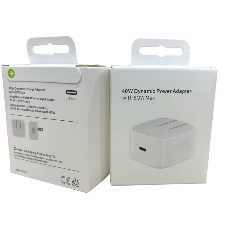 Blanco 20W Enchufe Estadounidense