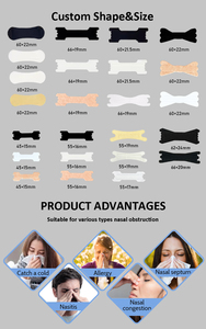 Tiras Nasales Transparentes con Certificado CE, Venta al por Mayor, Muestras Gratis Personalizadas, Tiras Nasales de Colores para Mejorar la Respiración y Detener los Ronquidos - Product Image 6