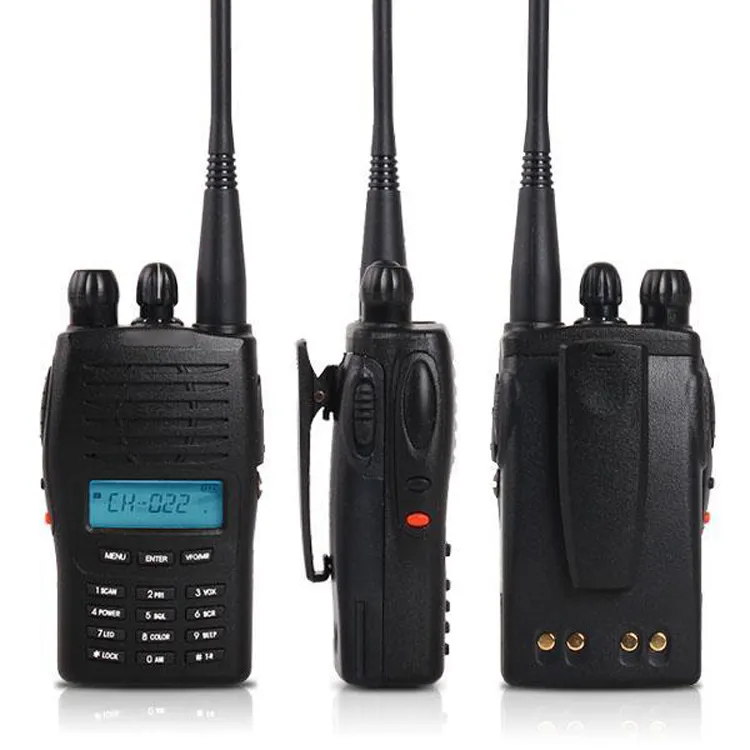 Hotsale MT-777 Rádio bidirecional VHF com 128 canais e longo alcance de comunicação MT777 walkie talkie