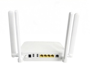 Módem WiFi de doble banda F670L ONU F680 2.4G/5G, router FTTH ONT con 4GE GPON, 4 antenas, firmware en inglés, equipo de fibra óptica - Product Image 2