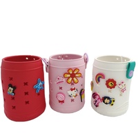OEM multicolore mignon porte-manchon EVA bricolage objets décoratifs protecteur de bouteille services de fabrication sûrs et non toxiques