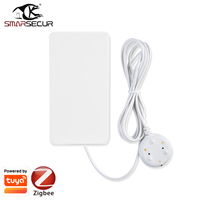 ZB-WI-2 2026 Sensore d'Acqua Intelligente Tuya ZigBee, Rilevatore di Perdite, Allarme Allagamento, Compatibile con Hub Tuya Zigbee