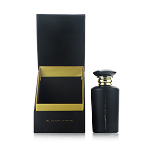 Botella de <span class=keywords><strong>Perfume</strong></span> Negra Mate Premium Personalizada con Caja de Regalo para Caballeros y Damas, 50 ml, 100 ml, Juego de Botellas de Fragancia de Lujo al por Mayor - Product Image 2