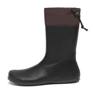 Bottes de pluie en caoutchouc unisexes avec logo personnalisé, portables, imperméables, minimalistes, chaussures d'extérieur pour hommes et femmes - Product Image 2