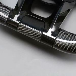Volant en fibre de carbone et suède pour Mercedes Benz <span class=keywords><strong>AMG</strong></span> W117 W220 W140 S550 W217 CLS W257 G63 GT63 GTS GTR W205 - Product Image 4