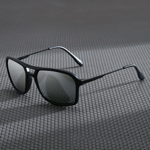 Gafas de Sol Polarizadas 2026, Gafas de Sol de Lujo <span class=keywords><strong>para</strong></span> <span class=keywords><strong>Hombre</strong></span>, Montura Grande, Protección UV, Doble Viga, Metálicas - Product Image 5