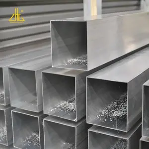 Pasokan Pabrik Pipa Aluminium Tiongkok OEM Tabung dan Pipa Persegi Aluminium