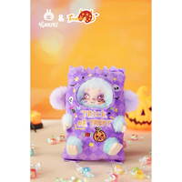 LO KIKI Trick and Treat Series Boîte aveugle Jouets en peluche pour garçons et filles Cadeaux d'Halloween POP MRAT Boîte mystère