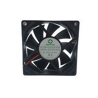 70x70x20mm DC Bürstenloser Axiallüfter mit Kugellager 12V Hoher Luftstrom Hoher Statischer Druck für Industrieelektronik