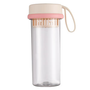 Vaso de Agua de Plástico para Niños, Ecológico, Estilo de Dibujos Animados, Portátil, Gran Capacidad, Taza de Té con Flores, Regreso a Clases, Verano - Product Image 1