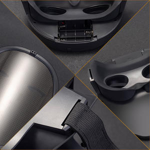 Máscara LED de Halloween con Marco Negro de ABS, Lentes de PC con Protección UV400, Accesorio para Disfraces de Fiesta - Product Image 4