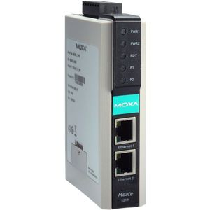 Moxa MGate 5217I-600-T Modelo 116731, Gateway de Computación en Borde Ethernet, Módulo de Comunicación Industrial, Taiwán - Product Image 1