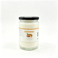 Étiquettes personnalisées en rouleau BOPP, autocollantes, imperméables, pour pots cosmétiques, pour l'emballage d'huile d'amande douce
