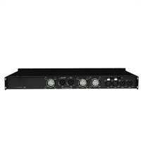 1U 2 deux canaux 2x600w 2ohms haut-parleur actif professionnel audio stéréo classe d amplificateur de puissance
