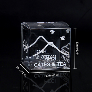 Các Nhà Sản Xuất Cung Cấp Tùy Chỉnh Rõ Ràng PP PVC Pet Nhựa Rõ Ràng Bao Bì Hộp Bao Bì Trong Suốt Hộp Cho Coffe Và Trà - Product Image 2