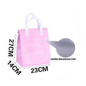 Bolsa Térmica Promocional de Tela No Tejida con Logotipo para Eventos, Tiendas de Abarrotes, Loncheras Térmicas, Venta al Por Mayor - Product Image 6