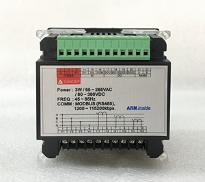 <span class=keywords><strong>Compteur</strong></span> numérique PM835 96*96mm, <span class=keywords><strong>compteur</strong></span> d'énergie triphasé, certifié CE, communication Modbus RTU, précision de classe 1, léger - Product Image 2