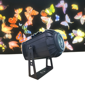 Projecteur de fenêtre décoratif d'intérieur en aluminium, lumière de bienvenue de mariage, logo, image, projecteur <span class=keywords><strong>LED</strong></span> Gobo, lumière simulée de stores - Product Image 1