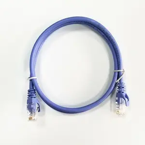 Raccordement pour câble réseau cat5c de type u/utp, awg 26/7, 2 connecteurs rj45