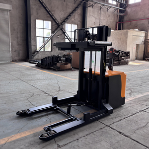 Venta al por mayor a control remoto de servicio pesado Ride-on Electric Battery Powered Transpaleta con piezas de repuesto - Product Image 4