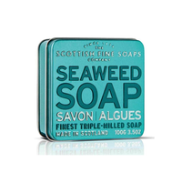 Boîte en étain pour savon 24 pièces, boîte en métal carrée et personnalisée pour savon savon, en relief, boîte cadeau, vente en gros