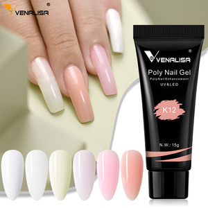 Venalisa-esmalte de <span class=keywords><strong>uñas</strong></span> en Gel, polvo acrílico, purpurina, poligel, 15ml - Product Image 3