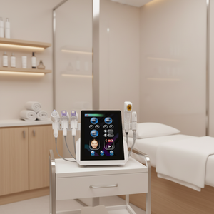 Nouvelle Machine Professionnelle Portable de Microneedling RF Fractionné 5-en-1 2026 – Modèle <span class=keywords><strong>Radiofréquence</strong></span> Or pour Soins Spa Commerciaux - Product Image 1