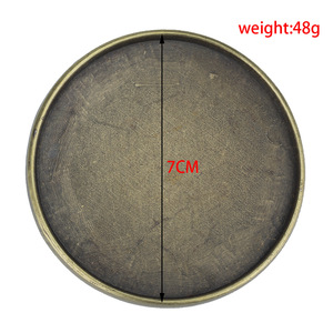 Fibbia per Cintura Stile Western Cowboy Personalizzabile, Design Ovale, Rettangolare o Rotondo, Colore Bronzo Antico, Fai-da-Te - Product Image 6