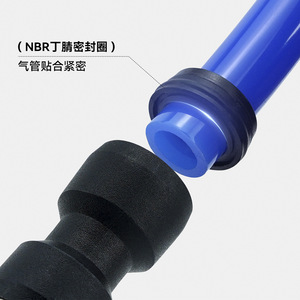 Sayu Pneumatic Hose <b>Connector</b> <b>Quick</b> Plug PBT Plastic 6/8/10/12mm Right Angle Reducer For Air Tube - Product Image 3