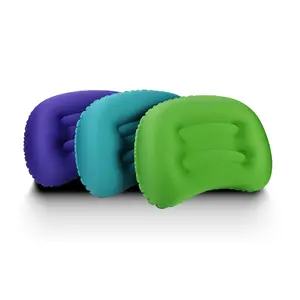 NPOT Camping Pillows For Backpacking Ultralight Inflating Lightweight Travel Pillow Comfortable Pillow For Neck Lumbar