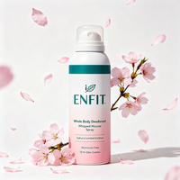 Дезодорант-мусс-спрей Sakura Limited Edition без спирта для всего тела для женщин, без алюминия, контроль запаха до 72 часов