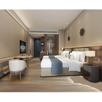 Tapis de sol pour hôtel, tons neutres chauds, résistants à l'humidité, pour les chambres standard et exécutives d'hôtel