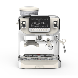 Cafetera Espresso Profesional Italiana Automática Multifunción con Espumador de Leche para el Hogar - Product Image 1