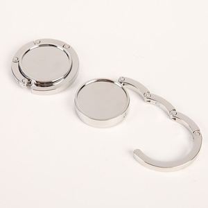 Custom Logo Foldable Purse <b>Hook</b> <b>Adhesive</b> Table Hanger for Handbags - Product Image 2