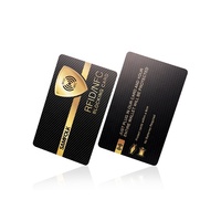 بطاقة ذكية بلاستيكية قابلة للطباعة مخصصة بتقنية RFID 13.56 ميجاهرتز وبطاقة NFC لمراجعات جوجل