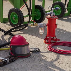 Mini sablage <span class=keywords><strong>mobile</strong></span>/réservoir de sablage/pot de sablage à air comprimé - Product Image 2