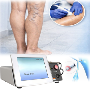 Máquina Láser de Diodo EVLT 980nm 1470nm para Eliminación Vascular, Tratamiento Endovenoso de Arañas Vasculares y Várices - Product Image 1