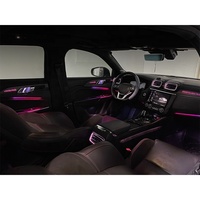 Kits d'amélioration de l'intérieur des véhicules de luxe, éclairage ambiant dynamique à lumière douce multicolores, moule OEM pour LYNK&CO 02 (2018-2022)