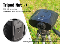 Télémètre laser binoculaire de sport et de chasse personnalisé 7x24, portée 4000m, étanche IP67, alarme de vibration, mode de balayage continu