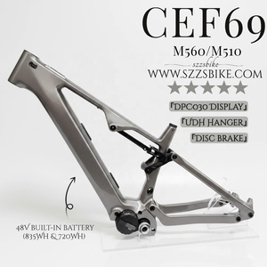 Cuadro <span class=keywords><strong>de</strong></span> <span class=keywords><strong>Bicicleta</strong></span> Eléctrica CEF69 29er Boost Integrado con Pantalla DPC030, Motor Bafang M560 <span class=keywords><strong>de</strong></span> 750W, Batería <span class=keywords><strong>de</strong></span> 835Wh, Cuadro <span class=keywords><strong>de</strong></span> <span class=keywords><strong>Bicicleta</strong></span> <span class=keywords><strong>de</strong></span> Fibra <span class=keywords><strong>de</strong></span> Carbono <span class=keywords><strong>Enduro</strong></span> - Product Image 1