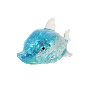Jouet anti-stress en caoutchouc en forme de poisson marin super mignon et lumineux, jouet de décompression souple - Product Image 5