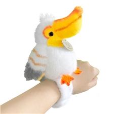 Vendite calde nuovo disegno Clap cerchio uccello peluche pappagallo pellicano tucano gru allodola giocattolo per bambini trapunta PP cotone - Product Image 3