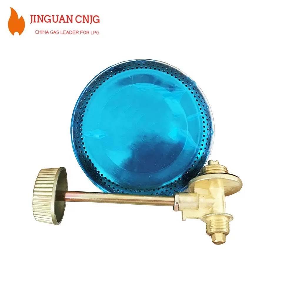 Factory supply CNJG LPG gas burners stove Blue Flame Camping use burner and valve gas cooker
