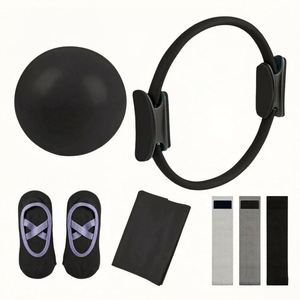 Anillo de Pilates, Set de 7 Piezas para Yoga y Ejercicio Multifuncional en Casa - Product Image 1