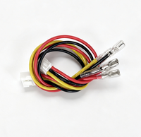 Câble en silicone résistant à la chaleur personnalisé VH3.96 4.8mm avec borne à fourche pour contrôleur de puissance et équipement mécanique