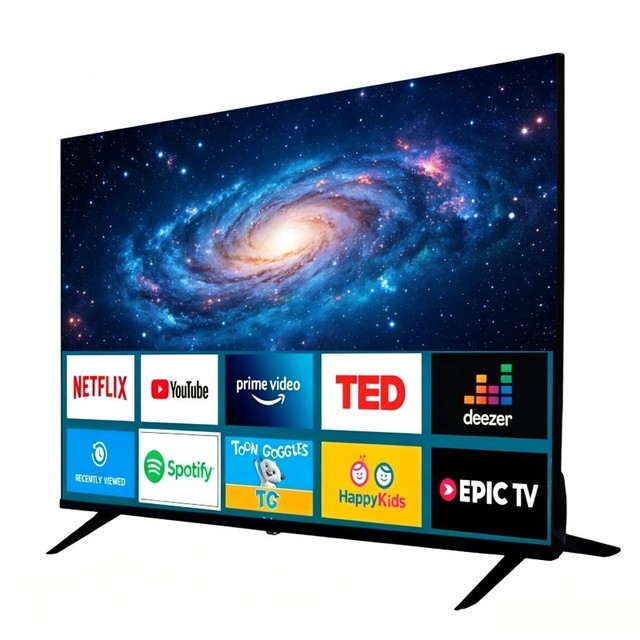 Customizable 4K 32-65 Inch Hotel Use HD Smart TV with Android 12.0 and WiFi